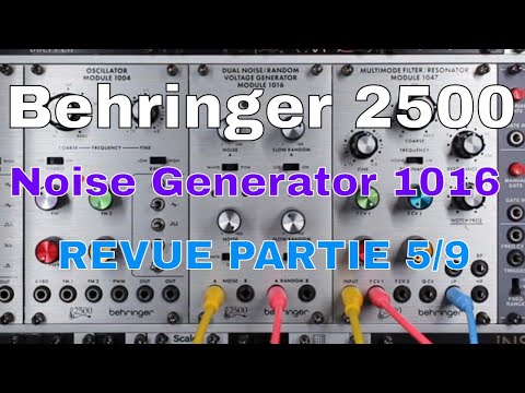 Демонстрация модулей Behringer из серии 2500