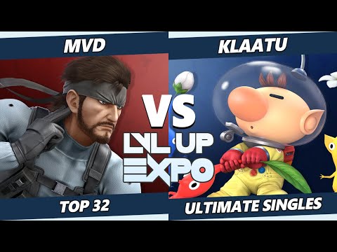 LVL Up Expo 2022 Top 32 - MVD (Snake) Vs. Klaatu (Olimar) SSBU Ultimate Tournament
