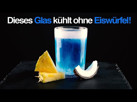 Mehr GENUSS mit dem Selbstkühlendes Trinkglas von CoolDownDrink: Kein Verwässern - voller Geschmack