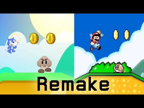 Super Mike World level remade in Super Mario World