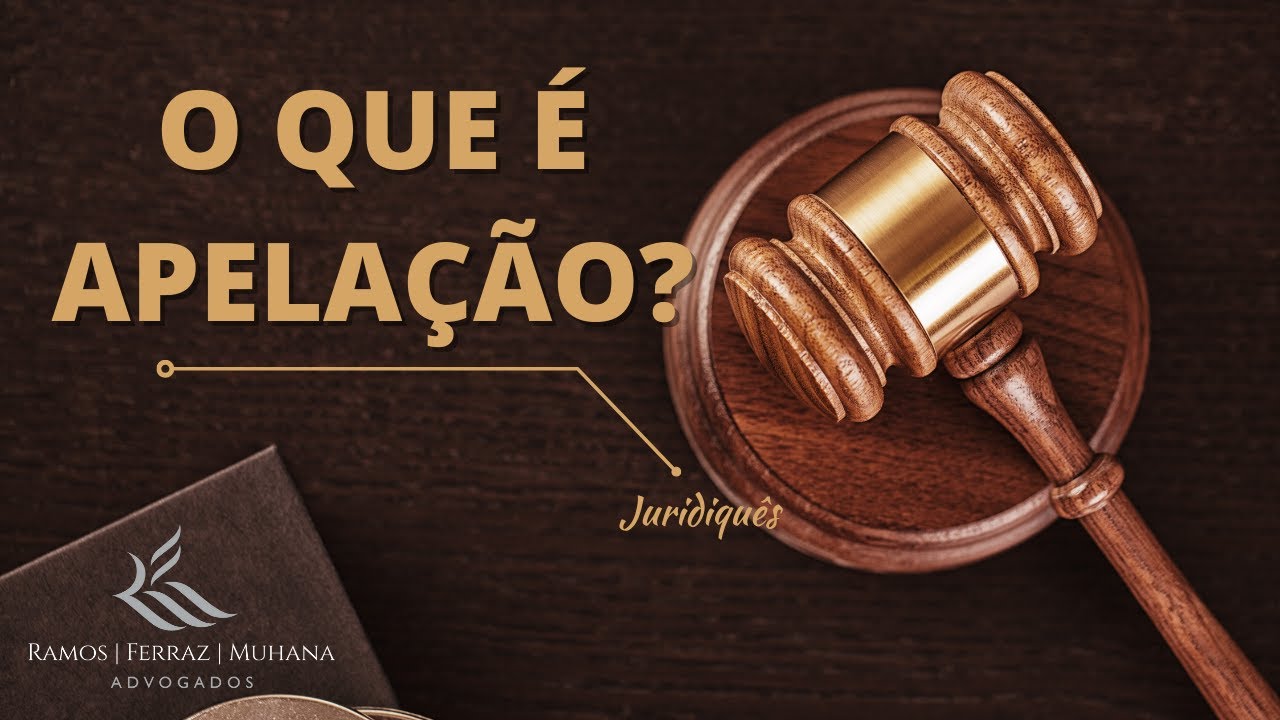 O que é APELAÇÃO ? Entenda esse termo jurídico e esse importante recurso judicial | Juridiquês RFM