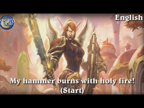 Hearthstone: Lady Liadrin (Paladin) dialogue in 14 languages