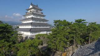 島原城　空撮動画