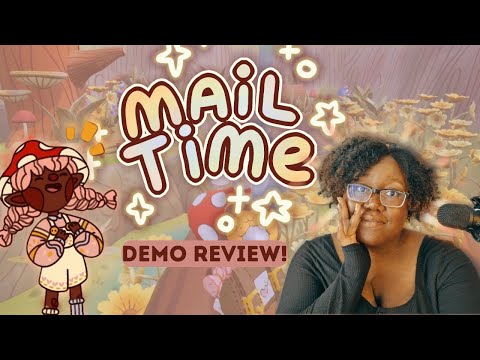 MAIL TIME demo Review~ Cozy Cottagecore game Try-on