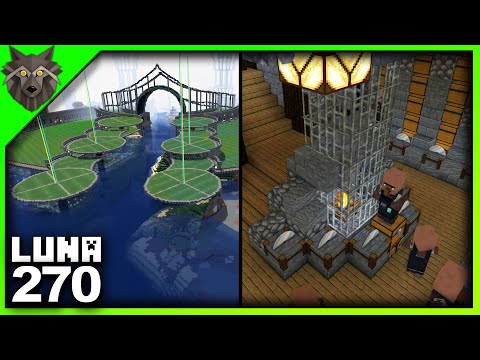 MINECRAFT Survival 270 | Space & Stone! | Villager Trading and Land Removal | LUNA SSP Phase 3