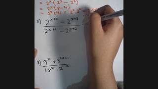 Lesson 2: Grade 11 addition and subtraction of exponents