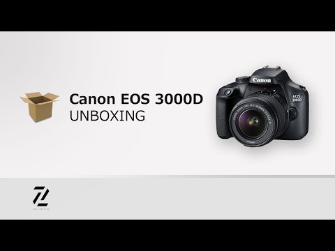 Unboxing Canon 3000D