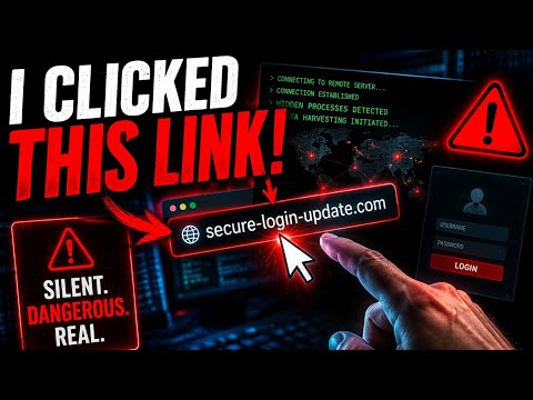 I Clicked a Suspicious Link. Here&rsquo;s What Happened in the Background.