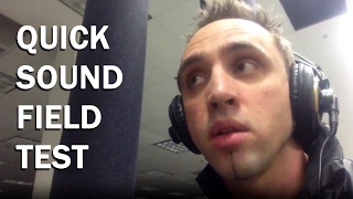 Video thumbnail for Quick Sound Field Demo *Headphones Required* by ASC TubeTrap