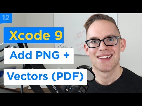 iPhone Apps 101 - How to Add Custom PNG and PDF Graphics to Your Xcode 9 Project (12/29)