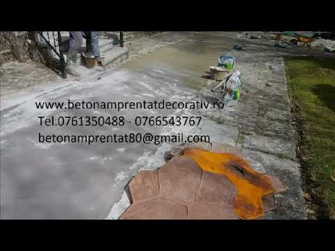 Beton Amprentat Așchileu Mic - Cluj  Tel.0761350488 -0766543767