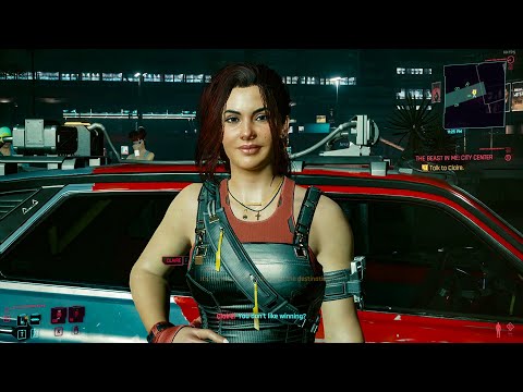 CYBERPUNK 2077 The Beast In Me: Racing with Claire