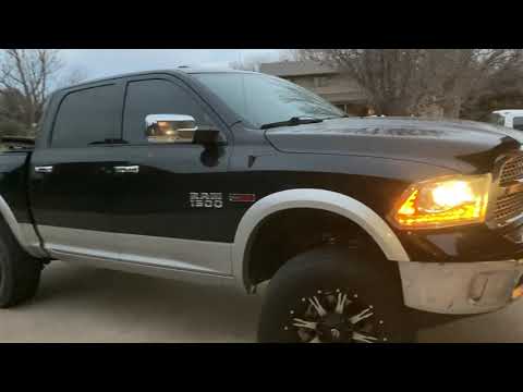 2016 Ram 1500 EcoDiesel Stage 2 and AFE air filter