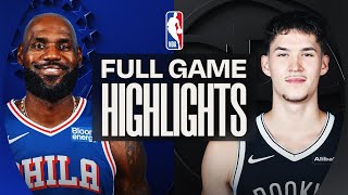76ERS at NETS | NBA PRESEASON FULL GAME HIGHLIGHTS | October 8, 2026