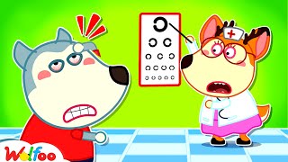 Oh No! Wolfoo's Eyes Hurt - Wolfoo Going to the Eye Doctor - Good Habits for Kids | Wolfoo Family