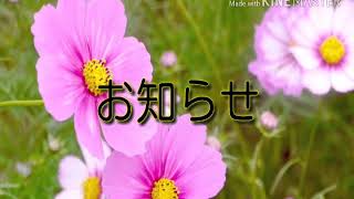 お知らせ