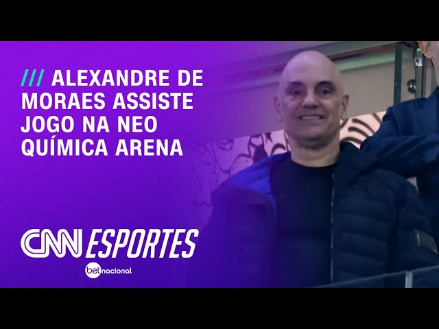 Alvo de sanções dos EUA, Alexandre de Moraes vai a Corinthians x Palmeiras | CNN NOVO DIA