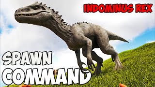Indominus Rex ARK Spawn COMMAND | How To Summon INDOMINUS REX Ark CODE 2023