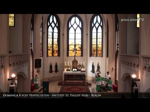 Dominica X post Pentecosten 04 Gloria - Traditional Latin Mass