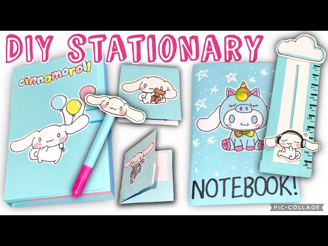 Vídeo relacionado con Hello Kitty Cinnamoroll Sanrio Kit DIY Creativo para Niñas, Cuaderno A5, Stickers, Rotuladores y Accesorios, Diario, Kit Manualidades, Regalo Niña para Escuela y Cumpleaños (Azul Cinnamoroll)