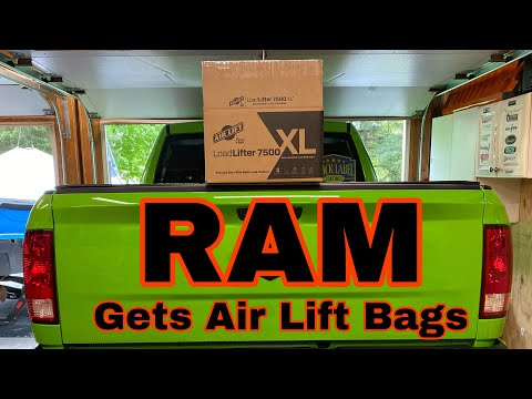 Ram 3500 gets Air Lift XL 7500 Air Bags