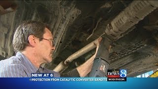 Seconds to steal a catalytic converter