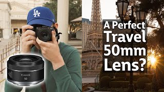 CANON 50mm RF F1.8 REVIEW: Is It the BEST Travel Lens? Canon R8 + 50mm