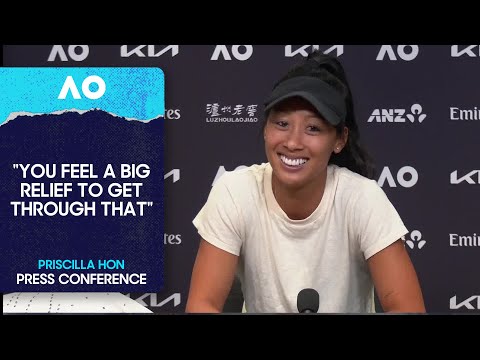 Priscilla Hon Press Conference | Australian Open 2026