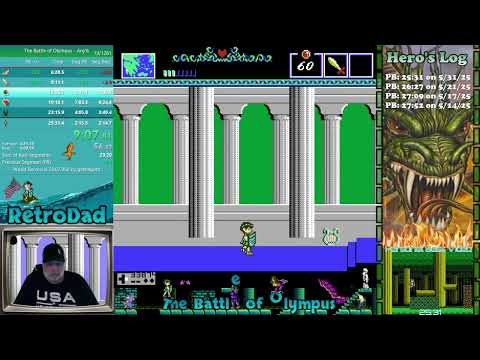 The Battle of Olympus Any% Speedrun in 24:47  [Current World Record]