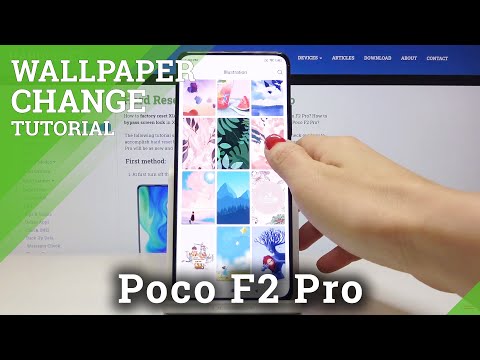 How to Change Wallpaper in XIAOMI Poco F2 Pro