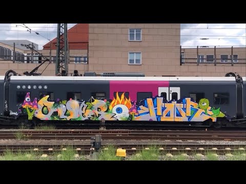 Hamburg & Hannover Graffiti Trains 2025