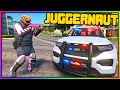 GTA 5 JUGGERNAUT Vs COPS Revenge
