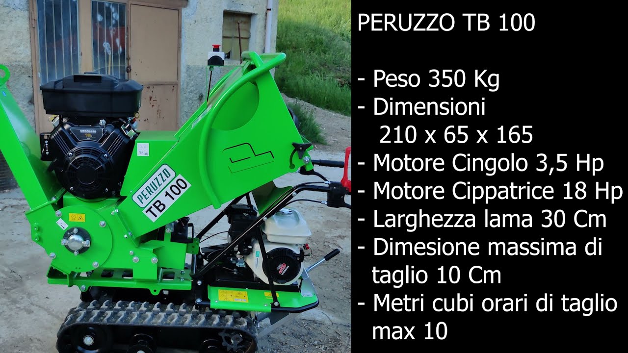 Broyeur de branches TB100C