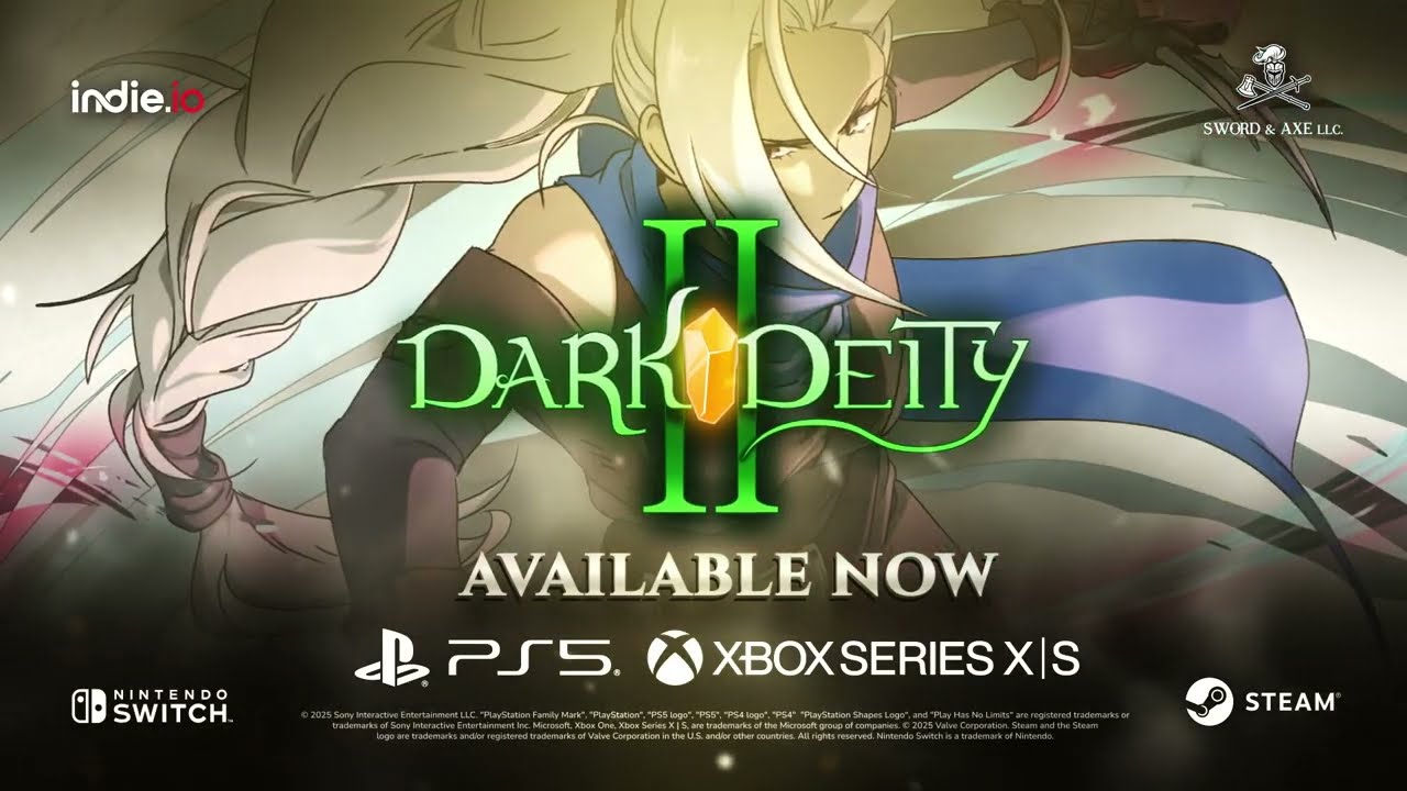 Dark Deity 2 | PlayStation 5 & Xbox Launch Trailer | indie.io