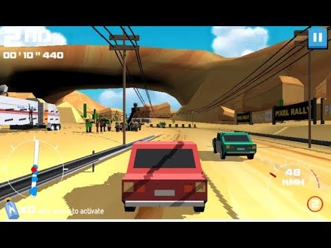Pixel Rally 3D Full Gameplay Walkthrough