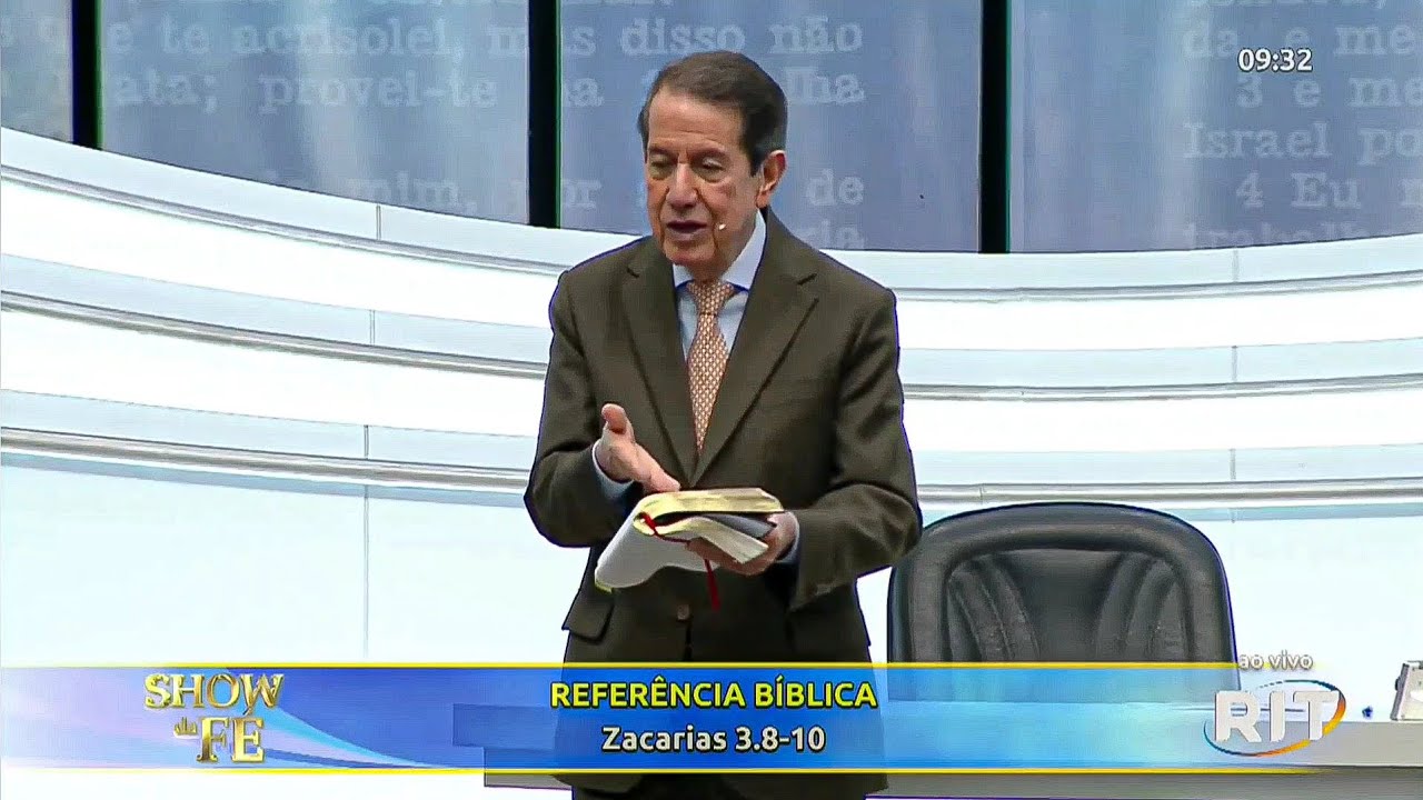 Zacarias 3:8-10 | O MEDO É A NEGAÇÃO DA FÉ | Missionário RR Soares