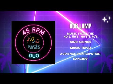 Promotional video thumbnail 1 for 45 Rpm