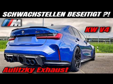BMW M3 G80! Endlich größte SCHWACHSTELLE beseitigt! | KW V4 | Downpipes | Aulitzky Exhaust | 100-200