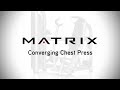 Video of Aura Series Converging Chest Press G3-S13