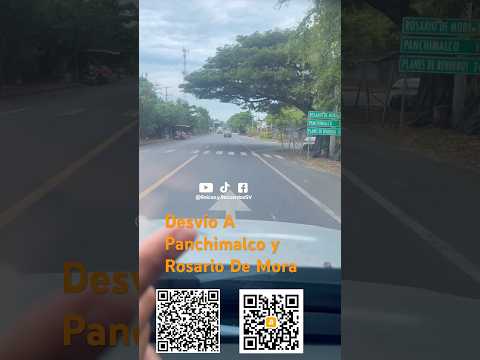 Desvío a Panchimalco y Rosario de Mora por la CA-2 🇸🇻