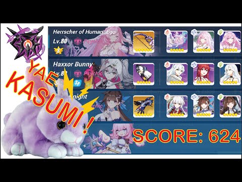 [Honkai Impact 3] Nirvana Abyss Yae Kasumi (D465)(HoH S0/JK S3/HB)(Score: 624)