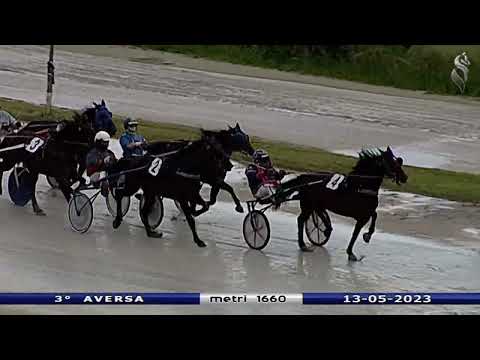 Aversa trotto 13 Maggio 2023 - 3° Corsa