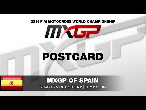 MXGP of Spain 2014 Postcard - Motocross