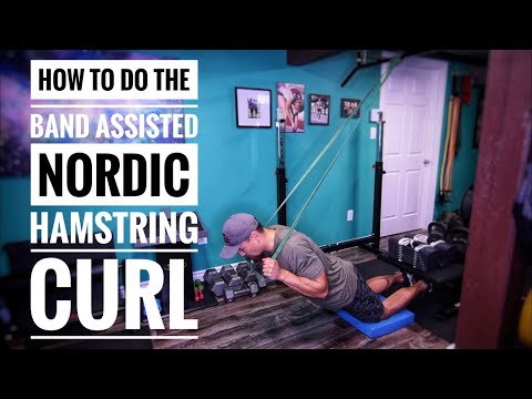 Strength Training for Runners: How To Do The Band Assisted Nordic Hamstring Curl