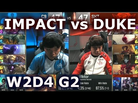 SKT vs C9 W2D4 - IMPACT vs DUKE Player Experience Stream (w/ Zig) | Group B LoL S6 Worlds 2016