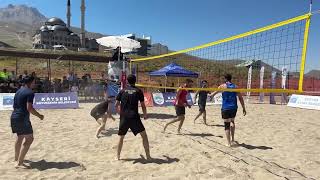 ERCİYES’TE EN HAVALI PLAJ VOLEYBOL TURNUVASI, BÜYÜK BİR HEYECANLA TAMAMLANDI