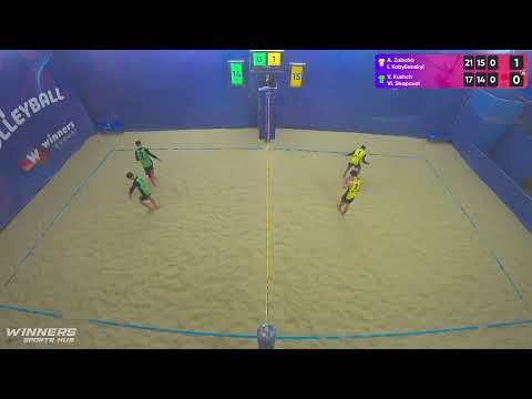 15:45 A. Zabuha / I. Kobylianskyi - V. Kushch / Vl. Shapoval 18.12.2022 | Winners Beach Volleyball