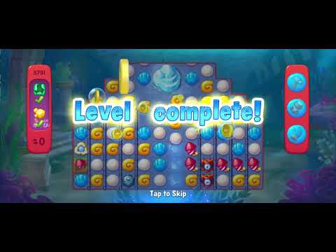 Fishdom Ads Mini Games 🐠 Hard Level 5791 - Save The Fish Mobile Game #fishdom #fishdomads