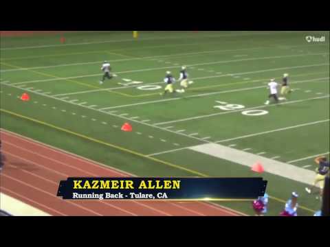 Kazmeir Allen - Union Running Back - Highlights