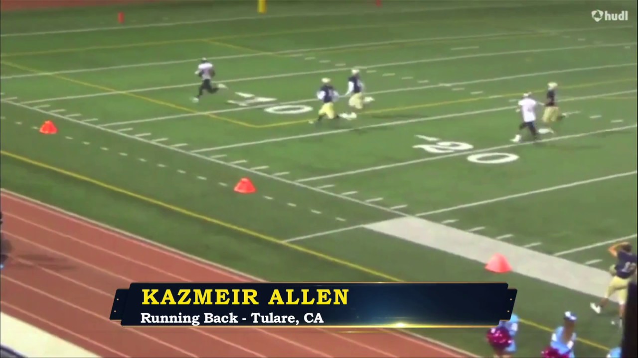 Kazmeir Allen - Union Running Back - Highlights
